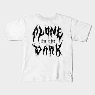 alone in the dark sticker-phonecase-sweater Kids T-Shirt